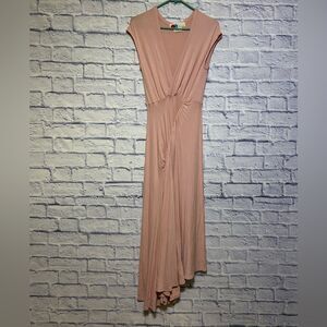 Free people light pink midi dress